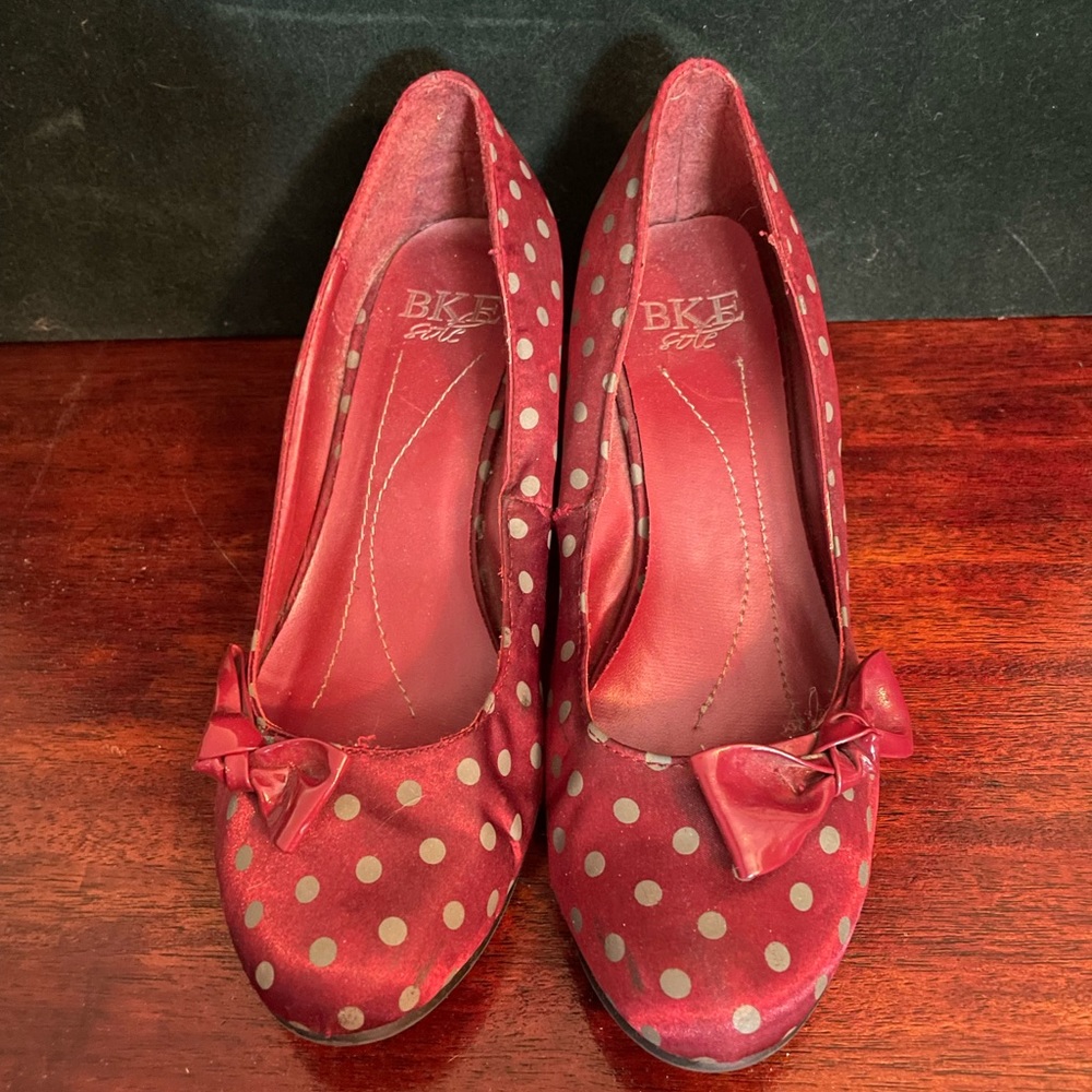 BKE sole red heels